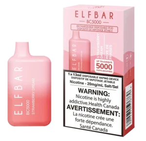 ELFBAR BC5000 – STRAWBERRY CREAM