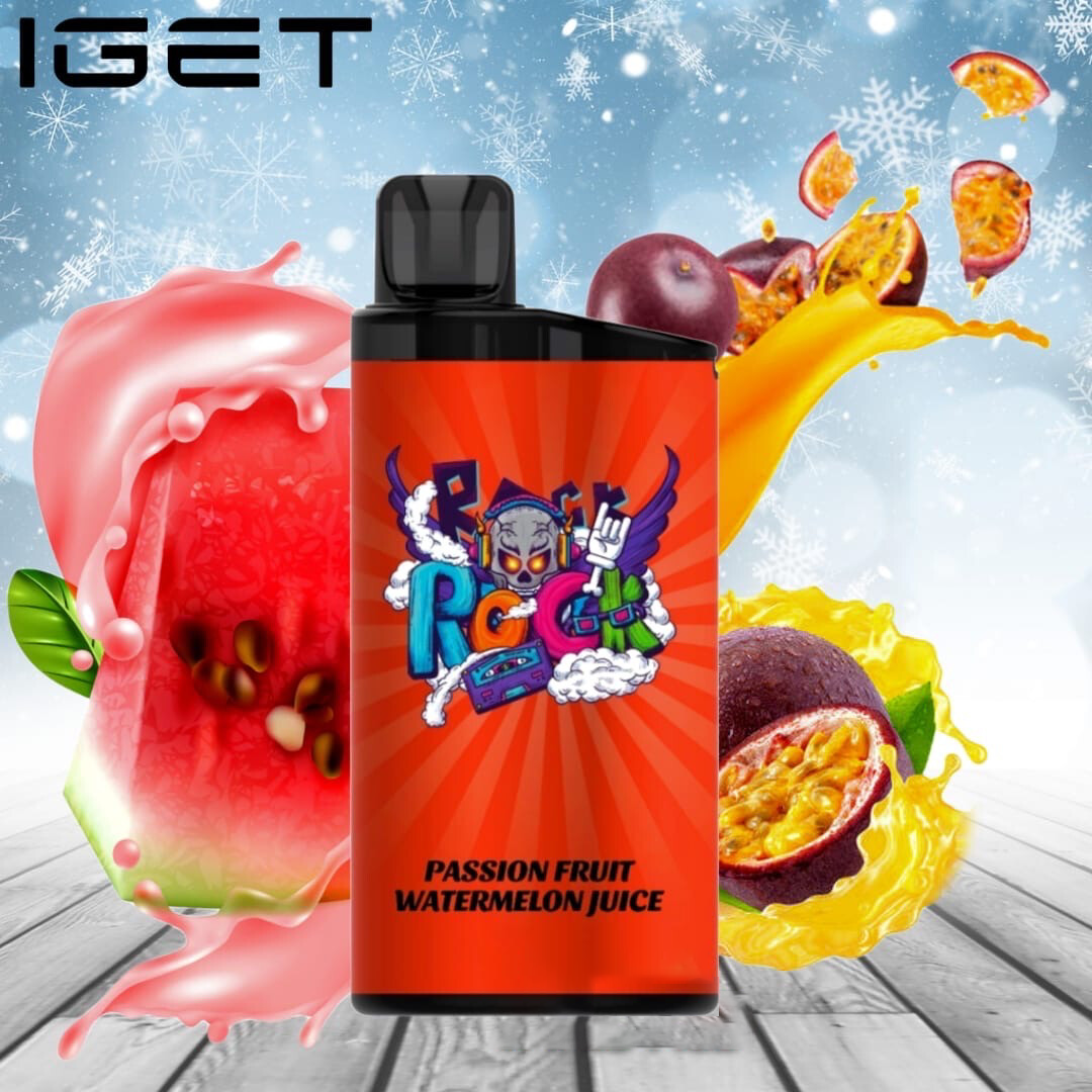 IGET-BAR-PASSIONFRUIT-WATERMELON-JUICE.png IGET BAR PASSIONFRUIT WATERMELON JUICE – 3500 PUFFS - Image 1