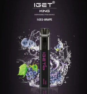 IGET KING ICED GRAPE – 2600 PUFFS