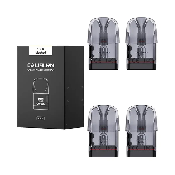 Uwell_Caliburn_G3_Replacement_Pods_-_1.2ohm_7171deb3-e81b-48c4-958d-29cf441be5e1.webp Uwell – Caliburn G3 Replacement Pods - Image 1
