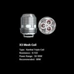 Freemax Twister/Fireluke Replacement X/TX Mesh 5pcs - Image 3