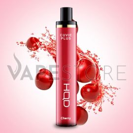 HQD CUVIE PLUS 1200 PUFFS CHERRY DISPOSABLE POD VAPE