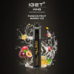 IGET KING PASSION FRUIT MANGO ICE – 2600 PUFFS