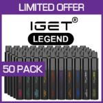 IGET LEGEND – 4000 PUFFS – 50 PACK
