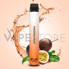 IPLAY MAX 2500 PUFFS PASSION FRUIT DISPOSABLE POD VAPE
