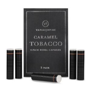 V-Pack II – Caramel Tobacco Cartomiser (5-Pack)